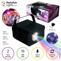 Proyector Leds con Sensor de Sonido