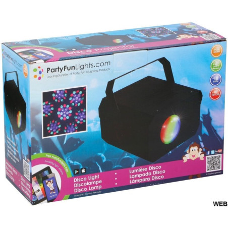 Proyector Leds con Sensor de Sonido