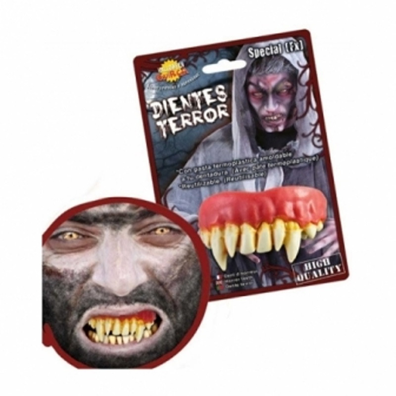 Dientes Terror Termoplástica