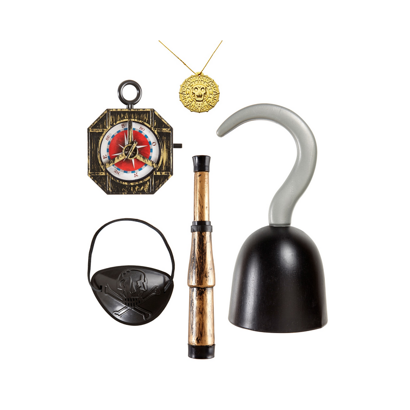 Conjunto 5 Accesorios Pirata