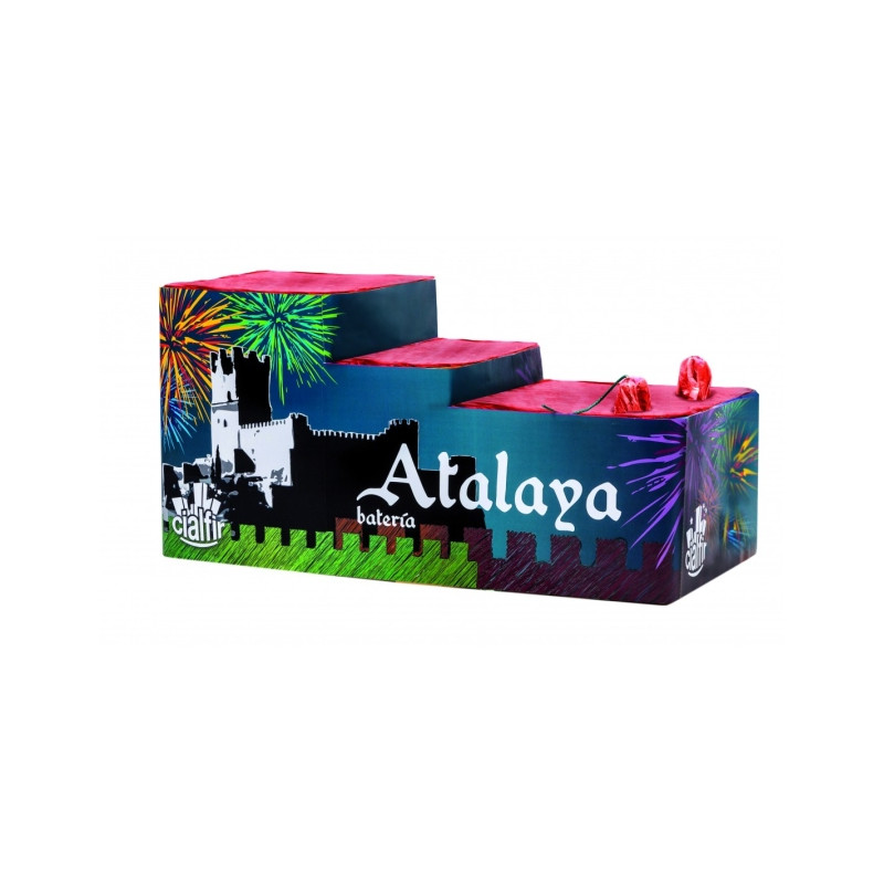 Batería Atalaya 85 Disparos + 2 Fuentes