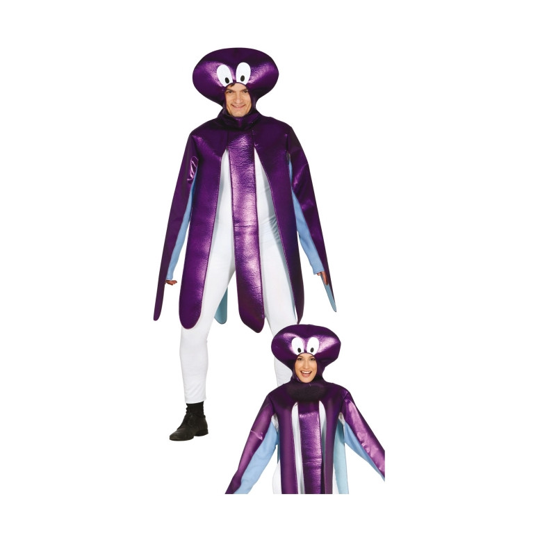 Disfraz Pulpo Adulto Unisex, L
