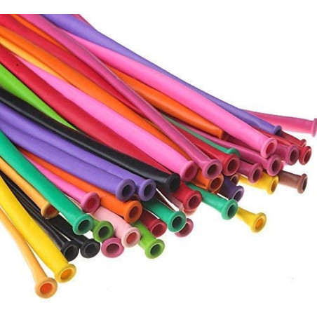 Bolsa 100 Globos Modelar 5cm Ø 
