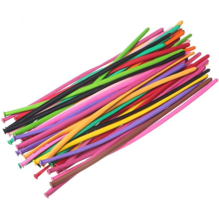 Bolsa 100 Globos Modelar 5cm Ø 
