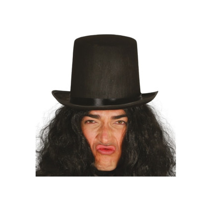 Chistera Negra Alta 17cm