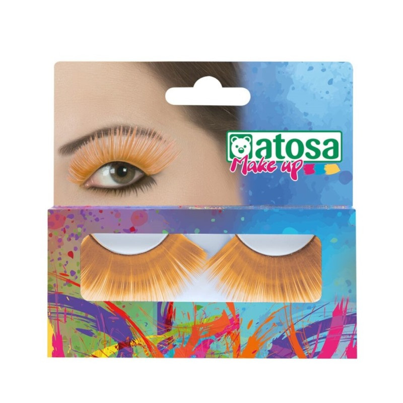Pestañas Ocre Largas