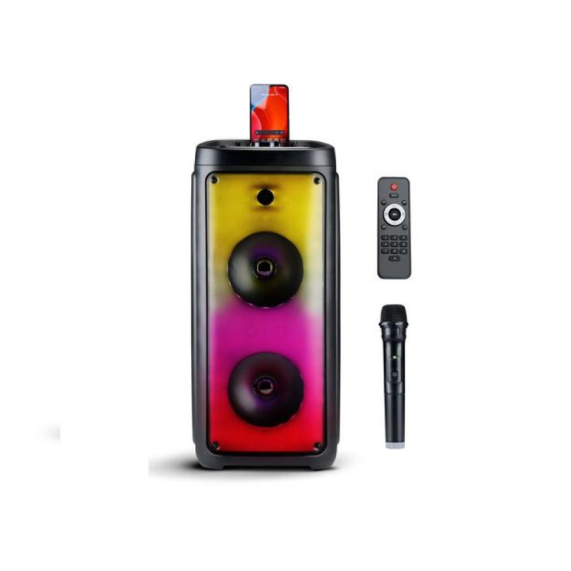 Altavoz Karaoke Portátil BT DJ Party 30W