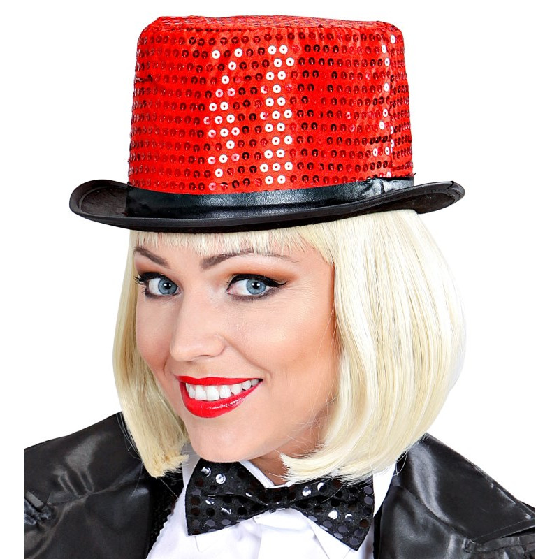 Chistera Lentejuela Roja