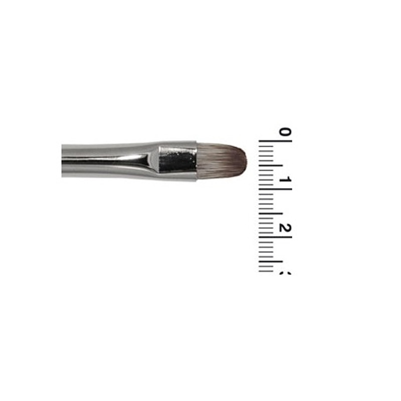 Pinceles Pelo de Mangosta Plano (Artificial) IMO8 