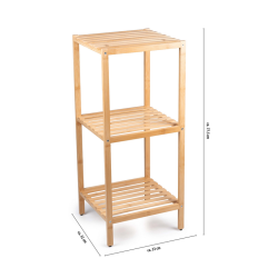 Estantería de Bambú 3 Niveles 33x31,5x77,5cm