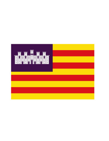 Bandera Tela 200x140cm, Baleares