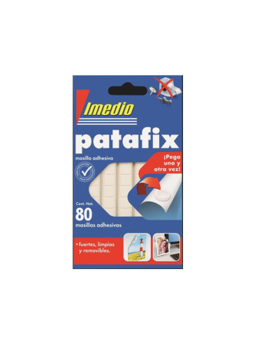 Pastillas Adhesivas Patafix IMEDIO (80 Uds)