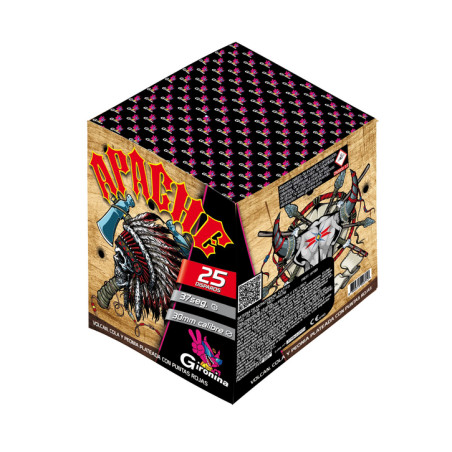 Batería Apache 25 Disparos, 37 Seg.