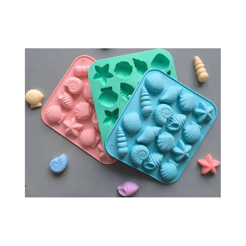 Molde 16 formas marinas