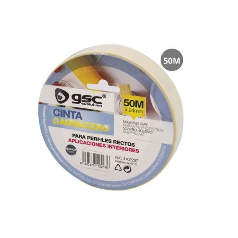 Cinta Carrocero Adhesiva (24mm x 50m)