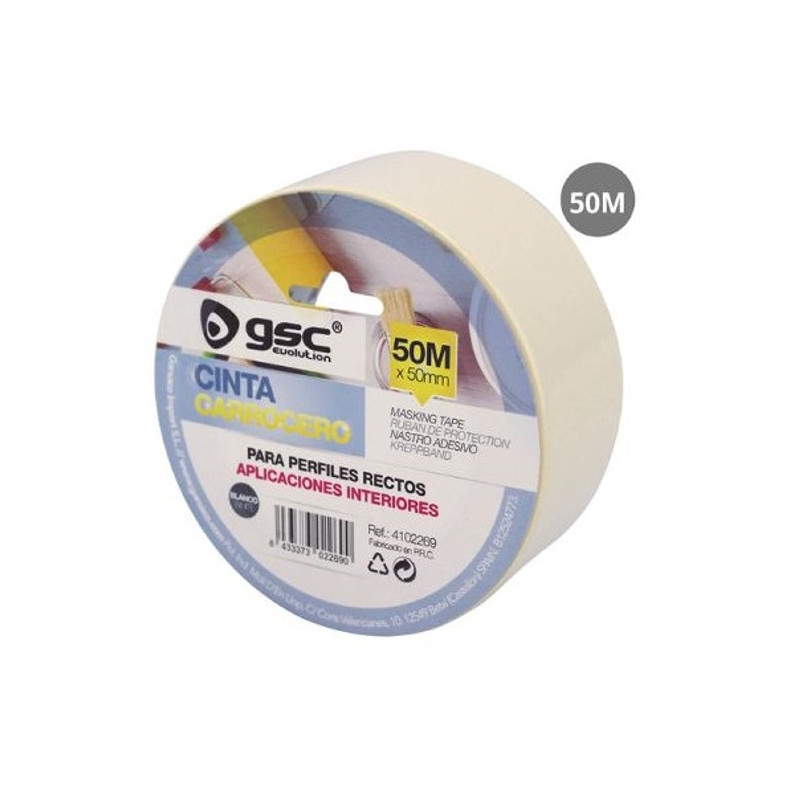Cinta Carrocero Adhesiva (50mm x 50m)