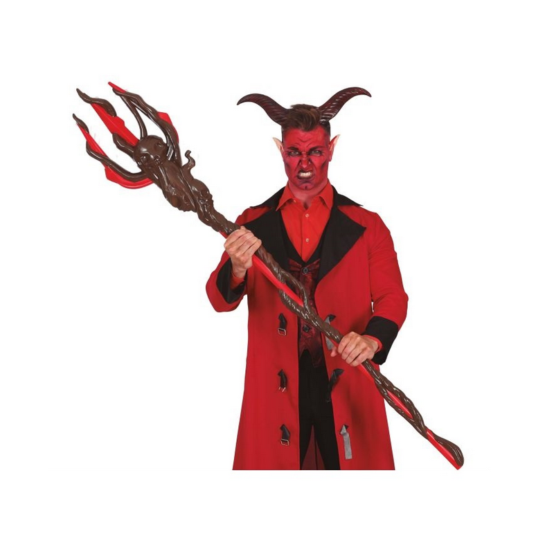 Tridente Demonio Ramas 150cm, Desmontable