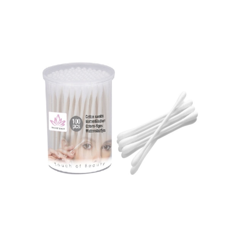 Bote 100 Bastoncillos Algodón 