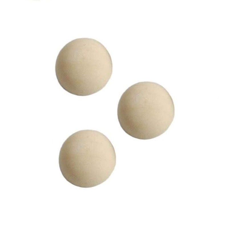 Boliche Petanca Madera Natural (3 Unidades) 