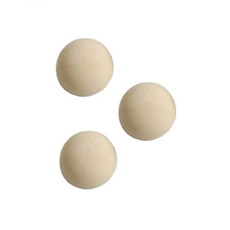 Boliche Petanca Madera Natural (3 Unidades) 
