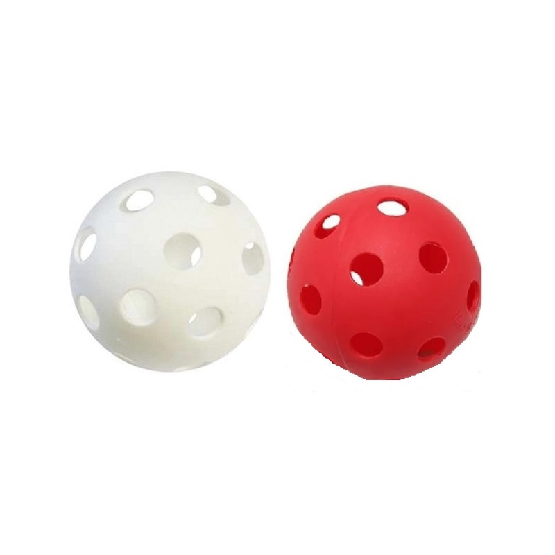 Pelota Hockey Dura con Agujeros 70mm