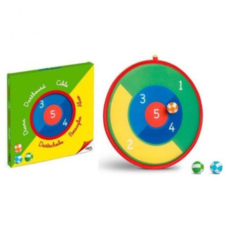 Diana Velcro Inofensiva 35cm + 3 Pelotas